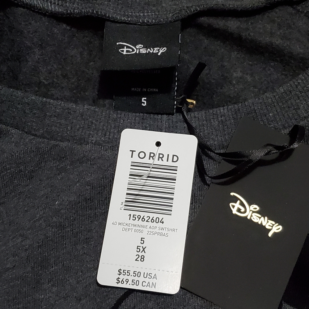 Torrid Disney Sweatshirt - Picture 7 of 8